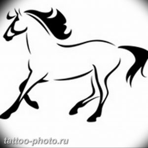 фото тату лошадь 24.12.2018 №006 - photo horse tattoo - tattoo-photo.ru