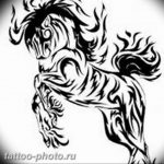фото тату лошадь 24.12.2018 №047 - photo horse tattoo - tattoo-photo.ru