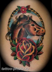 фото тату лошадь 24.12.2018 №208 - photo horse tattoo - tattoo-photo.ru