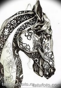 фото тату лошадь 24.12.2018 №482 - photo horse tattoo - tattoo-photo.ru