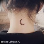 фото тату полумесяц 22.12.2018 №245 - crescent tattoo photo - tattoo-photo.ru