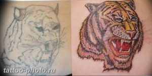 фото неудачной тату (партак) 23.12.2018 №002 - photo unsuccessful tattoo - tattoo-photo.ru