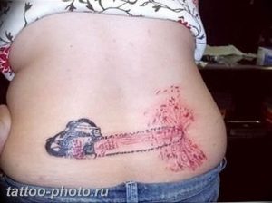 фото неудачной тату (партак) 23.12.2018 №004 - photo unsuccessful tattoo - tattoo-photo.ru
