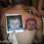 фото неудачной тату (партак) 23.12.2018 №017 - photo unsuccessful tattoo - tattoo-photo.ru