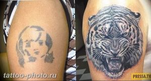 фото неудачной тату (партак) 23.12.2018 №030 - photo unsuccessful tattoo - tattoo-photo.ru