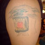 фото неудачной тату (партак) 23.12.2018 №049 - photo unsuccessful tattoo - tattoo-photo.ru