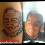 фото неудачной тату (партак) 23.12.2018 №086 - photo unsuccessful tattoo - tattoo-photo.ru