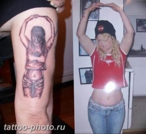 фото неудачной тату (партак) 23.12.2018 №097 - photo unsuccessful tattoo - tattoo-photo.ru