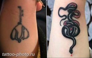 фото неудачной тату (партак) 23.12.2018 №113 - photo unsuccessful tattoo - tattoo-photo.ru