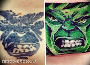 фото неудачной тату (партак) 23.12.2018 №127 - photo unsuccessful tattoo - tattoo-photo.ru