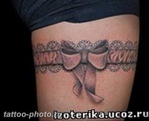 фото тату бантик 24.12.2018 №010 - photo tattoo bow - tattoo-photo.ru