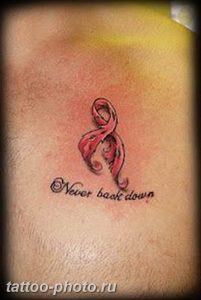 фото тату бантик 24.12.2018 №074 - photo tattoo bow - tattoo-photo.ru