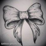 фото тату бантик 24.12.2018 №075 - photo tattoo bow - tattoo-photo.ru