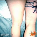 фото тату бантик 24.12.2018 №121 - photo tattoo bow - tattoo-photo.ru