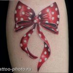 фото тату бантик 24.12.2018 №128 - photo tattoo bow - tattoo-photo.ru