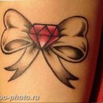 фото тату бантик 24.12.2018 №130 - photo tattoo bow - tattoo-photo.ru