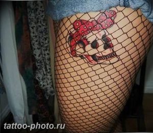 фото тату бантик 24.12.2018 №150 - photo tattoo bow - tattoo-photo.ru