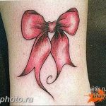 фото тату бантик 24.12.2018 №162 - photo tattoo bow - tattoo-photo.ru