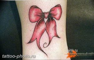 фото тату бантик 24.12.2018 №162 - photo tattoo bow - tattoo-photo.ru