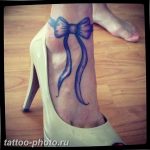 фото тату бантик 24.12.2018 №185 - photo tattoo bow - tattoo-photo.ru