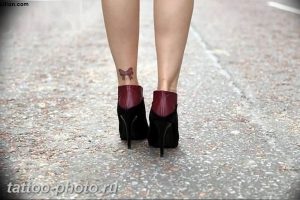 фото тату бантик 24.12.2018 №194 - photo tattoo bow - tattoo-photo.ru