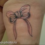 фото тату бантик 24.12.2018 №208 - photo tattoo bow - tattoo-photo.ru