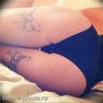 фото тату бантик 24.12.2018 №217 - photo tattoo bow - tattoo-photo.ru
