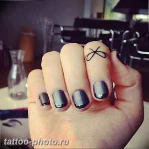 фото тату бантик 24.12.2018 №225 - photo tattoo bow - tattoo-photo.ru