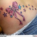 фото тату бантик 24.12.2018 №226 - photo tattoo bow - tattoo-photo.ru