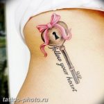 фото тату бантик 24.12.2018 №273 - photo tattoo bow - tattoo-photo.ru