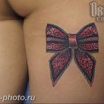 фото тату бантик 24.12.2018 №274 - photo tattoo bow - tattoo-photo.ru