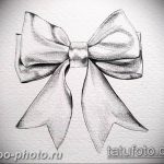 фото тату бантик 24.12.2018 №276 - photo tattoo bow - tattoo-photo.ru