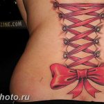 фото тату бантик 24.12.2018 №279 - photo tattoo bow - tattoo-photo.ru