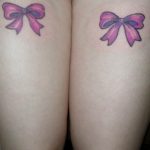 фото тату бантик 24.12.2018 №291 - photo tattoo bow - tattoo-photo.ru