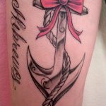 фото тату бантик 24.12.2018 №306 - photo tattoo bow - tattoo-photo.ru