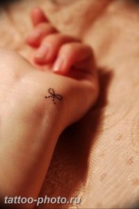фото тату бантик 24.12.2018 №343 - photo tattoo bow - tattoo-photo.ru