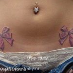 фото тату бантик 24.12.2018 №345 - photo tattoo bow - tattoo-photo.ru