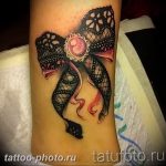 фото тату бантик 24.12.2018 №356 - photo tattoo bow - tattoo-photo.ru