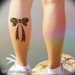 фото тату бантик 24.12.2018 №378 - photo tattoo bow - tattoo-photo.ru