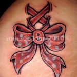 фото тату бантик 24.12.2018 №388 - photo tattoo bow - tattoo-photo.ru