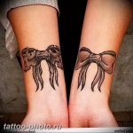 фото тату бантик 24.12.2018 №393 - photo tattoo bow - tattoo-photo.ru