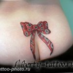 фото тату бантик 24.12.2018 №397 - photo tattoo bow - tattoo-photo.ru