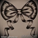 фото тату бантик 24.12.2018 №408 - photo tattoo bow - tattoo-photo.ru
