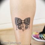фото тату бантик 24.12.2018 №420 - photo tattoo bow - tattoo-photo.ru