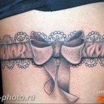 фото тату бантик 24.12.2018 №443 - photo tattoo bow - tattoo-photo.ru