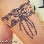 фото тату бантик 24.12.2018 №447 - photo tattoo bow - tattoo-photo.ru