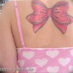 фото тату бантик 24.12.2018 №456 - photo tattoo bow - tattoo-photo.ru