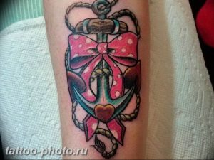 фото тату бантик 24.12.2018 №480 - photo tattoo bow - tattoo-photo.ru