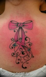 фото тату бантик 24.12.2018 №515 - photo tattoo bow - tattoo-photo.ru