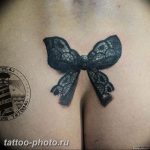 фото тату бантик 24.12.2018 №519 - photo tattoo bow - tattoo-photo.ru